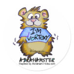 I'm Vortexy Round Stickers