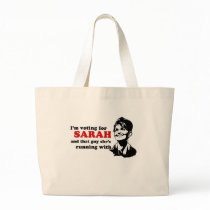 I'm voting for Sarah and that guy bags