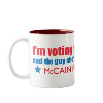 I'm Voting for Sarah Mug by jamierushad I'm Voting for Sarah Mug