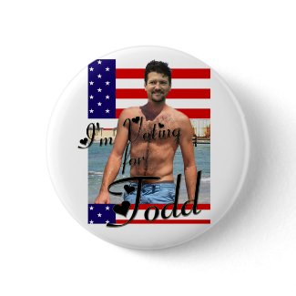 I'm Voting for Todd Button button
