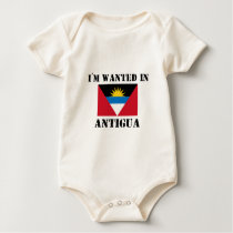 I'm Wanted In Antigua t-shirts