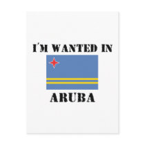 I'm Wanted In Aruba Postcards