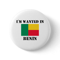 I'm Wanted In Benin buttons