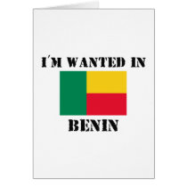 I'm Wanted In Benin cards