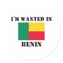 I'm Wanted In Benin stickers