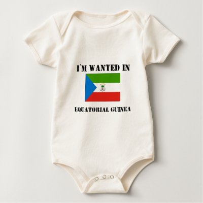 I'm Wanted In Equatorial Guinea T Shirts by flagshirt