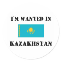 I'm Wanted In Kazakhstan stickers
