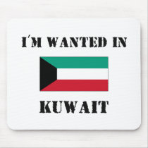 I'm Wanted In Kuwait mousepads