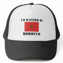 I'm Wanted In Morocco hats