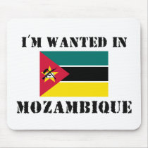 I'm Wanted In Mozambique mousepads