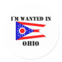 I'm Wanted In Ohio stickers