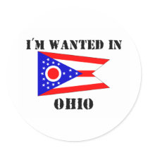 I'm Wanted In Ohio stickers