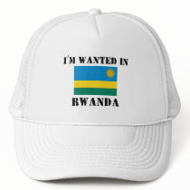 I'm Wanted In Rwanda hats