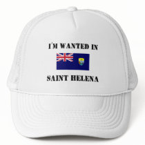 I'm Wanted In Saint Helena hats