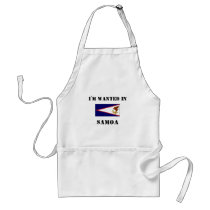 I'm Wanted In Samoa aprons
