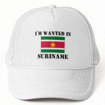 I'm Wanted In Suriname hats