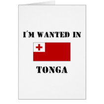 I'm Wanted In Tonga cards