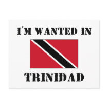 I'm Wanted In Trinidad postcards