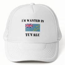 I'm Wanted In Tuvalu hats