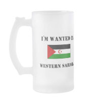 I'm Wanted In Western Sahara mugs by flagshirt I'm Wanted In Western Sahara mugs