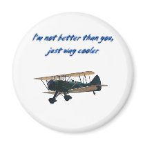 I'm Way Cooler,  WACO Refrigerator Magnet