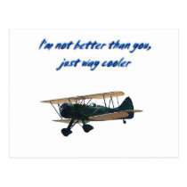 I'm Way Cooler,  WACO postcards