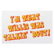 I'm What Willis Was Talkin' 'bout! stationery by ColorShow I'm What Willis Was Talkin' 'bout! stationery