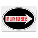 I'm With Clueless & I'm With Hopeless cards by fashionfiles I'm With Clueless & I'm With Hopeless cards
