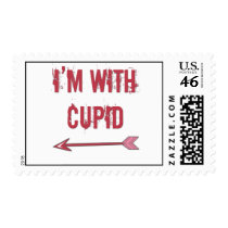 i'm with cupid stamp