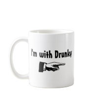 Im With Drunk y Coffee Mug