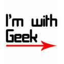 Im with geek t-shirts