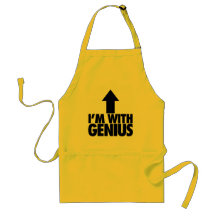 Im With Genius Apron