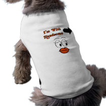 I'm With Handsome pet clothing by clarachandler I'm With Handsome pet clothing