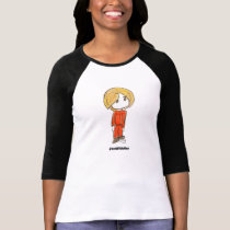 I'm With Her by Ainsley-Women's Raglan Sleeved T-Shirt