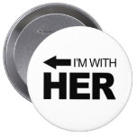 I'm with her (left) buttons