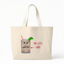 I'm with Him! bags