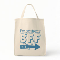 I'm With My BFF (right) Bag