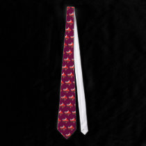 I'm With Neurotypical Tie