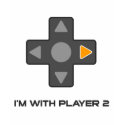 I'm With Player 2 Video Game Shirt
