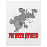 im with stupid funny pointing elephant flyers