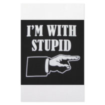 Im-With-Stupid stationery