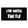 I'm With the DJ Personalized Photo Card