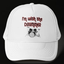 I'M WITH THE DRUMMER hats