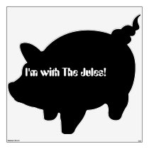 I'm With The Jules Wall Decal