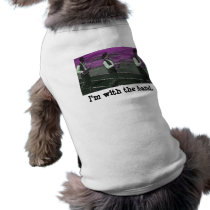 I'm with the Marching Band Dog Tee