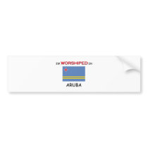 I'm Worshiped In ARUBA bumper stickers by flagshirt I'm Worshiped In ARUBA bumper stickers