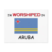 I'm Worshiped In ARUBA Postcard