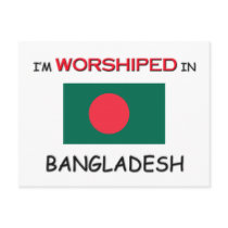 I'm Worshiped In BANGLADESH Postcard