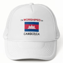 I'm Worshiped In CAMBODIA hats
