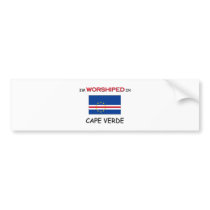 I'm Worshiped In CAPE VERDE bumper stickers by flagshirt I'm Worshiped In CAPE VERDE bumper stickers